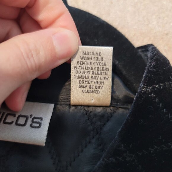 Chico's Vest Womens 2 (Large) - Picture 5 of 5